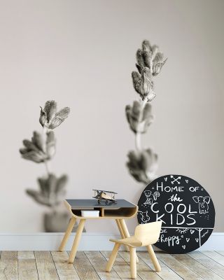 Lavender Study Wallpaper