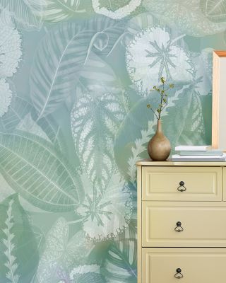 Leafy Garden Wallpaper