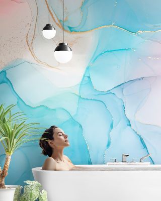 Liquid Silk Wallpaper