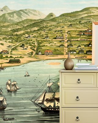 Old View of San Francisco Wallpaper