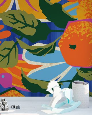 Orchard Mandarin Cool Wallpaper
