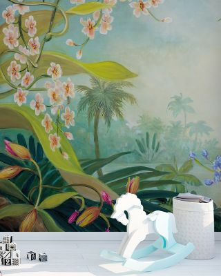 Orchid River Wallpaper
