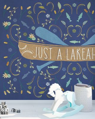 Otomi Lake I Dark Wallpaper