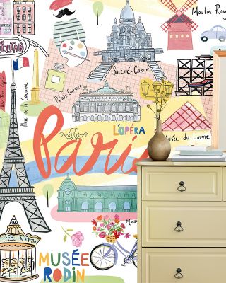 Paris Essentials Wallpaper