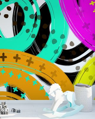 Spinning Wheels Wallpaper