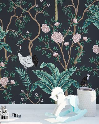 The Bird and the Rose Wallpaper