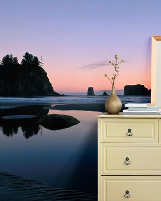 Tidal Pool Sunsets Wallpaper