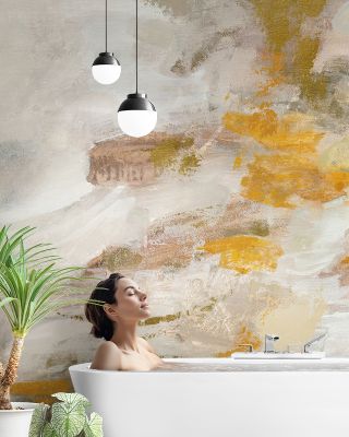 Traces of Gold Wallpaper