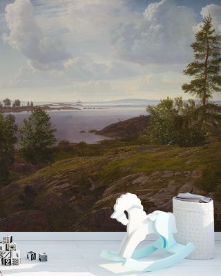 View of the Archipelago at Elleholm in Blekinge Wallpaper