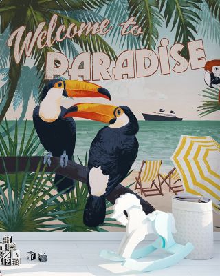 Welcome to Paradise Wallpaper