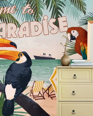 Welcome to Paradise Wallpaper