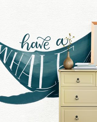 Whale of A Time Wallpaper