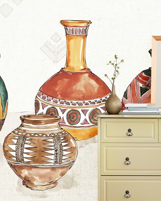 African Flair Wallpaper
