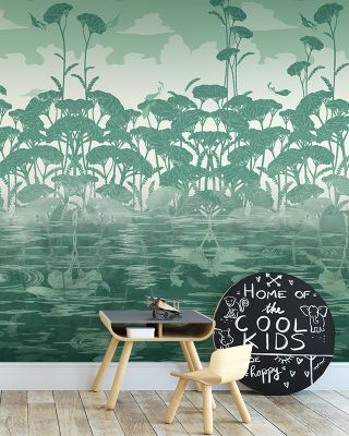 As Above So Below Emerald Wallpaper