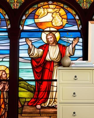 Cathedral Glass Wallpaper