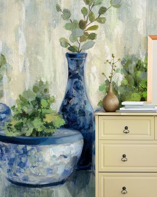 Chinoiserie Plants Wallpaper