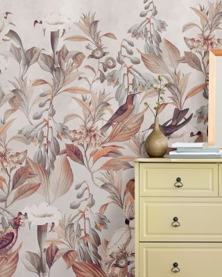 Datura Brown Wallpaper