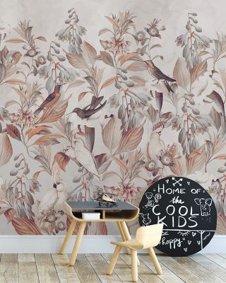 Datura Brown Wallpaper