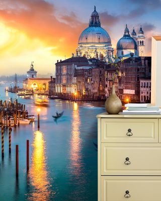 Grand Canal Reflections Wallpaper