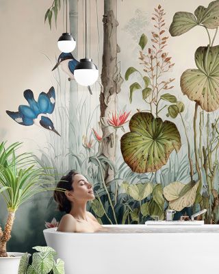 Jungle Still Life Wallpaper