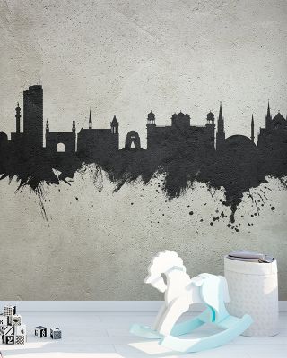Karachi Pakistan Skyline Concrete Wallpaper