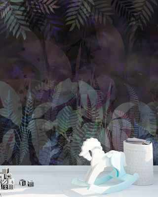 Liquid Tropic Wallpaper Mural