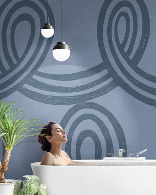 Long Swirl Wallpaper