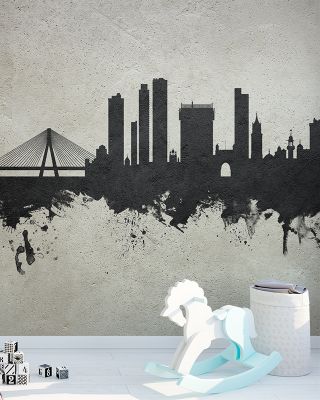 Mumbai Skyline India Bombay Concrete