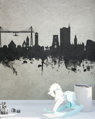 Newport Wales Skyline Concrete