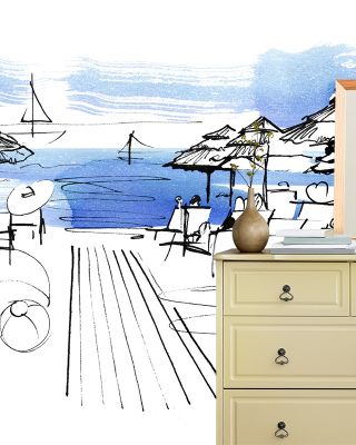 Plage Parasols