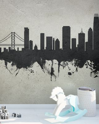 San Francisco Skyline Concrete