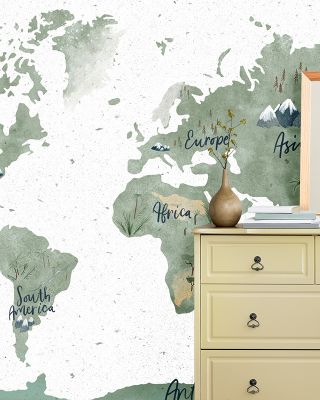 Scandi Map White