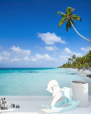 Tropical Beach on Fakarava