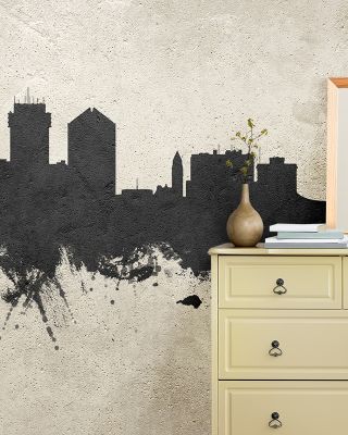 Wichita Kansas Skyline Concrete