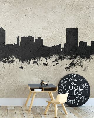 Wichita Kansas Skyline Concrete