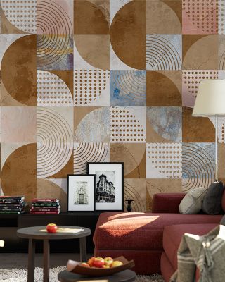1970 Fresco Retro Wallpaper