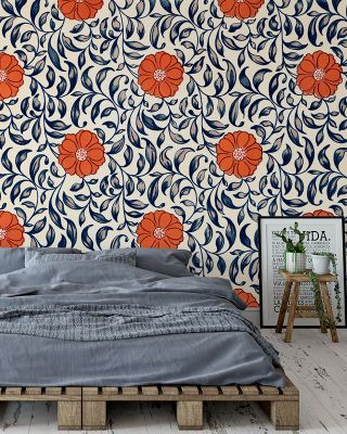 Authentique Vintage Wallpaper