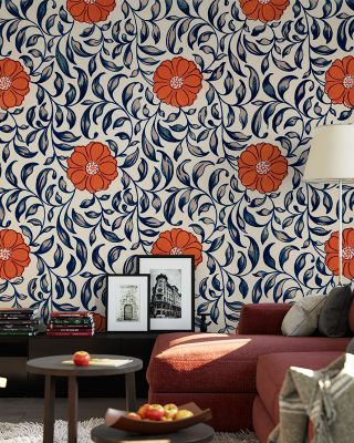 Authentique Vintage Wallpaper