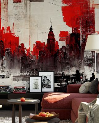 Back to the City Urban Wallpaper