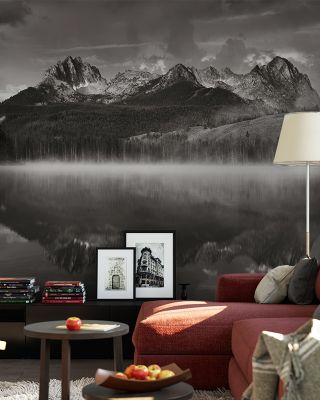 Little Redfish Mist Scenic Wallpaper
