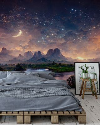 Magic Night Enchanted Wallpaper