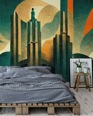 Metropolis Urban Wallpaper