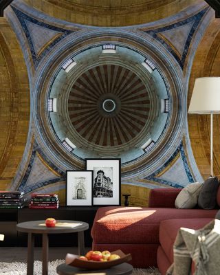 Pantheon Lisbon Architectural Wallpaper