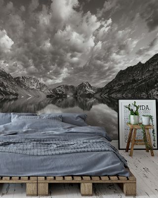 Sawtooth Lake Scenic Wallpaper