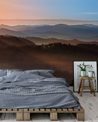 Smokey Mountains Scenic Wallpaper