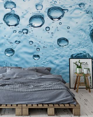 Water Splash Scene Abstract Wallpaper