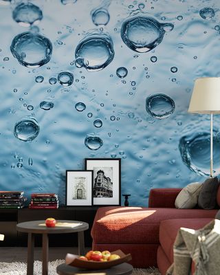 Water Splash Scene Abstract Wallpaper
