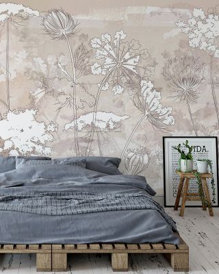 Wildflower Fresco Floral Wallpaper