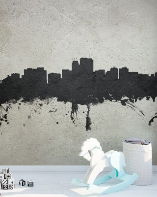 Anchorage Alaska Skyline Concrete