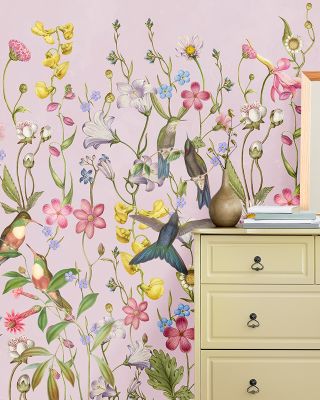 Bird Garden Dark Purple